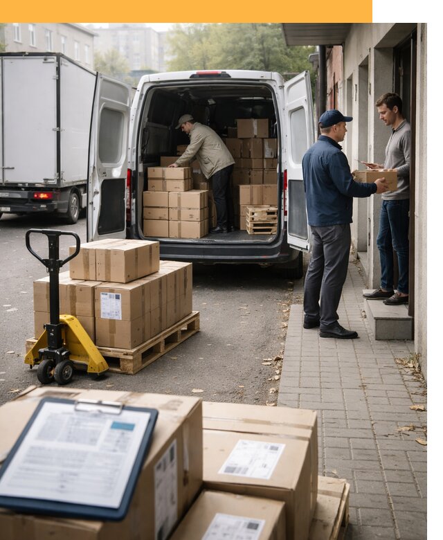 Доставка грузов от двери до двери с таможней от 46782 руб.