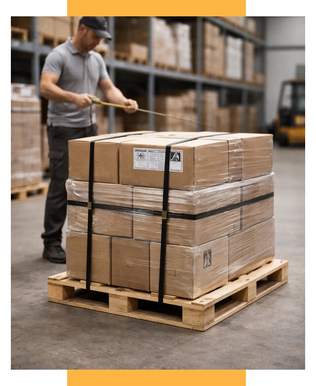 Упаковка и паллетирование грузов от 3639 р. | СетСервис-Клы