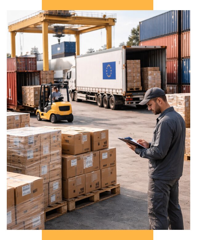 Доставка грузов из Европы от 12475 р., логистика СетСервис-Клы