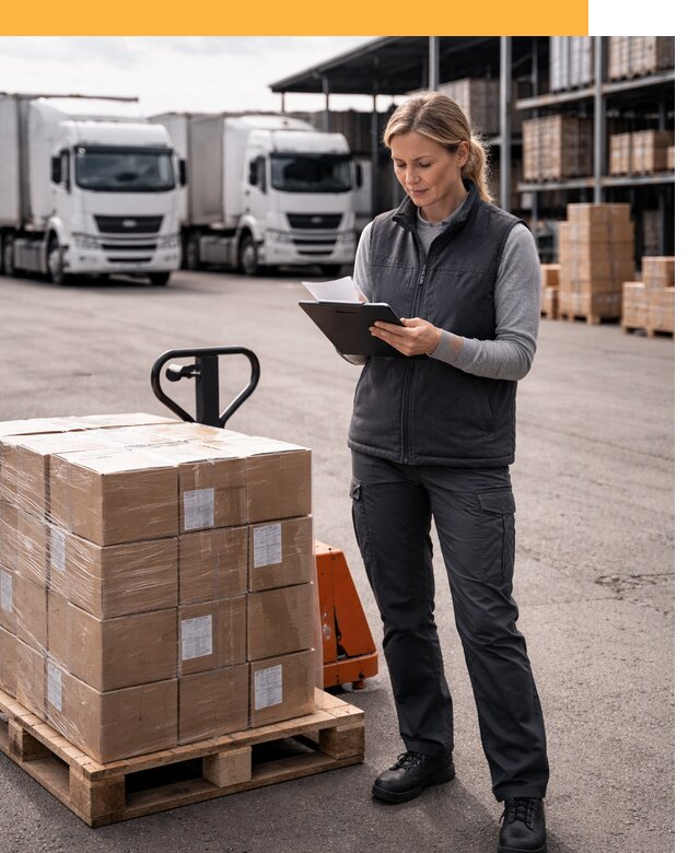 Доставка грузов из Европы к дверям клиента от 12475 руб