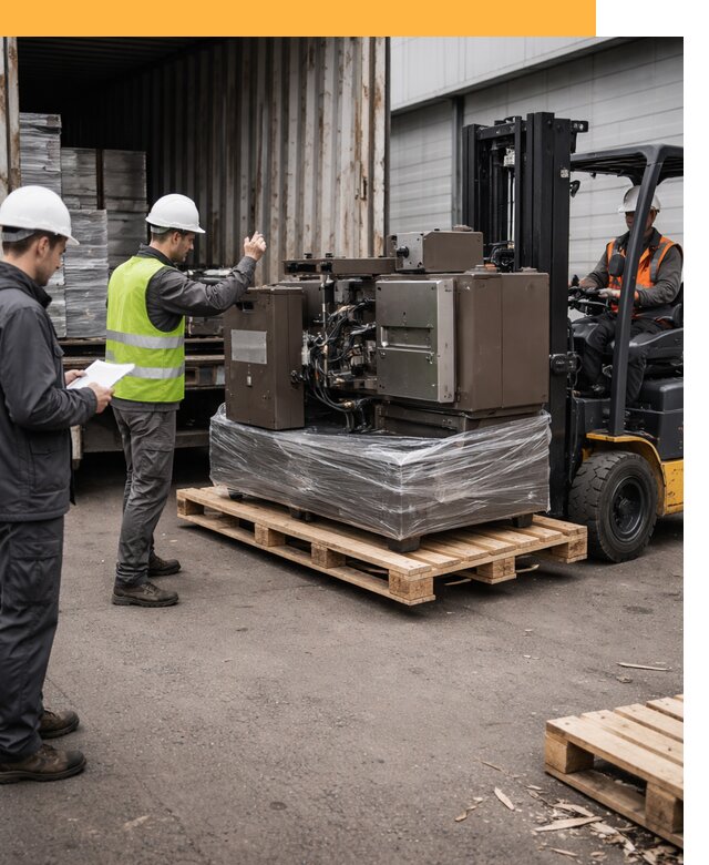 Доставка промышленного оборудования из Европы от 46782