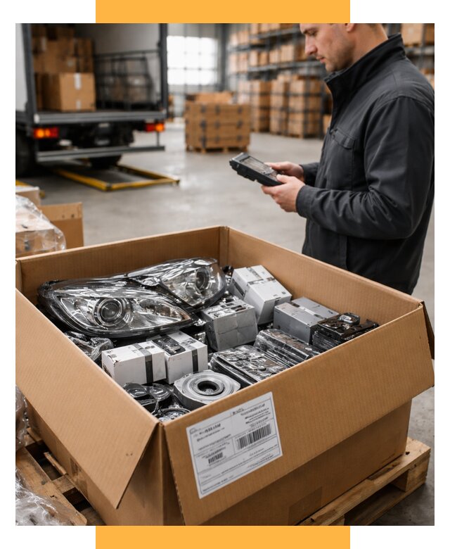 Доставка автозапчастей из Европы под ключ от 12995 р. | СетСервис-Клы