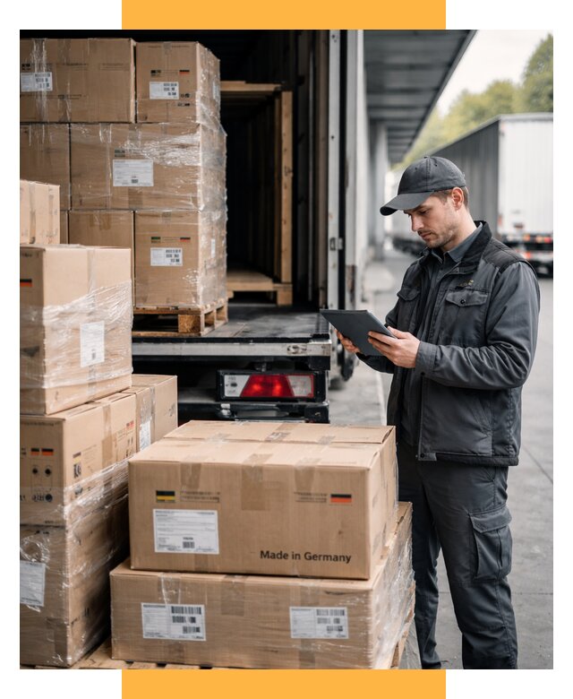 Доставка грузов из Германии от 46782 р. быстро - СетСервис-Клы