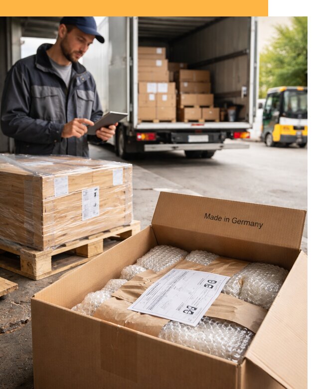 Доставка грузов из Германии от 46782 руб с таможенным оформлением
