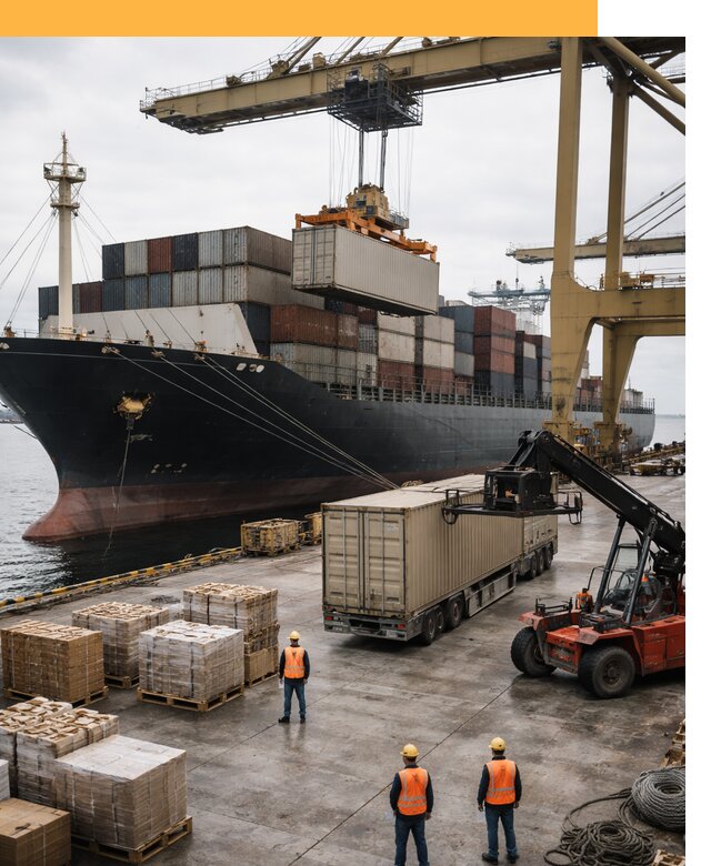 Морские перевозки из Индии: доставка FCL/LCL, таможня от 124752