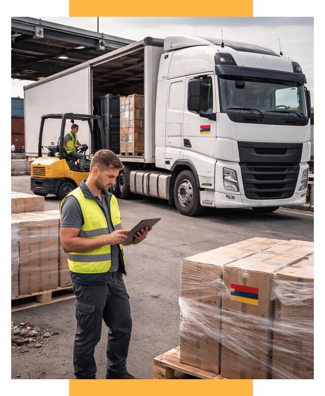 Автоперевозки из Армении от 98762 р. — услуги СетСервис-Клы