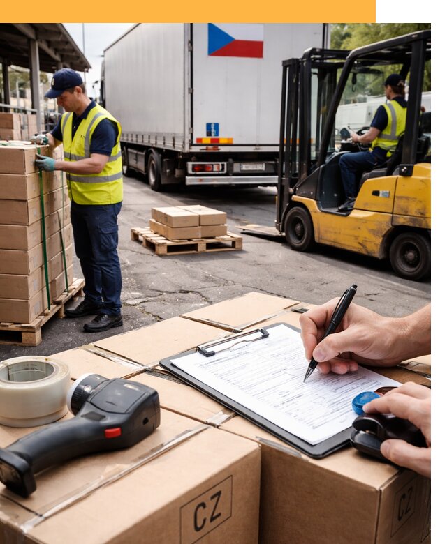 Доставка грузов в Чехию от 36386 руб, международные перевозки