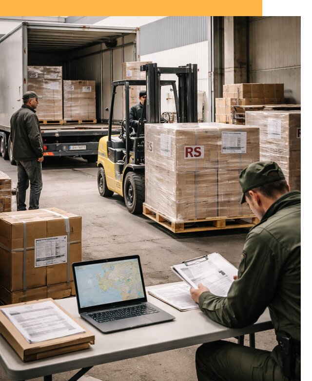 Доставка грузов в Сербию от 46782 руб, международные перевозки