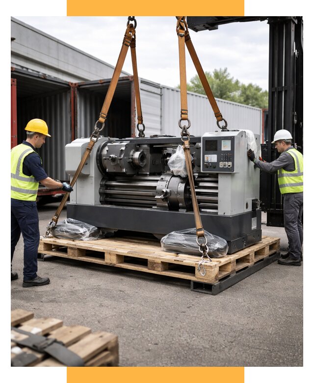 Перевозка станков и таможня от 62376 р. | СетСервис-Клы логистика