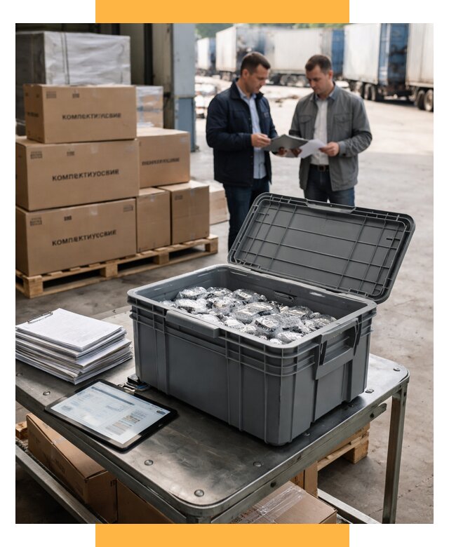 Перевозка комплектующих из Китая от 6757 р. | СетСервис-Клы