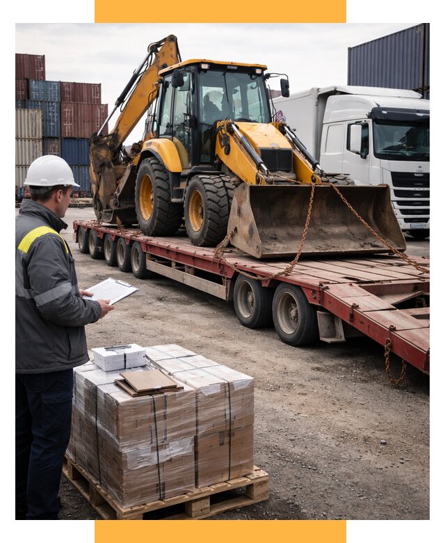 Международная перевозка спецтехники от 46782 р., СетСервис-Клы