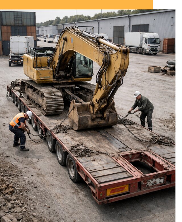 Перевозка спецтехники по России и миру от 46782 руб