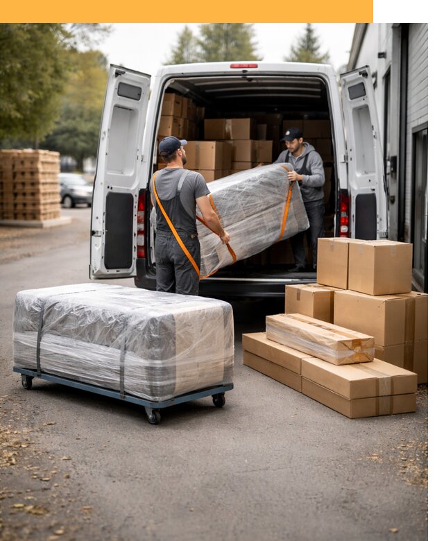 Перевозка мебели по России и за рубеж с таможней от 7797