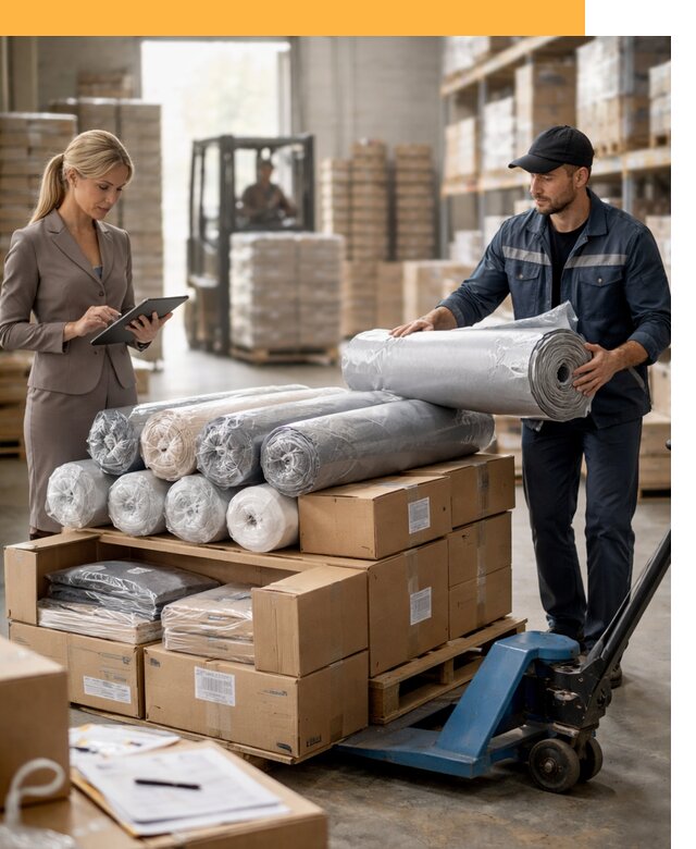 Перевозка текстиля по миру от 15594 руб. с таможней и страхованием