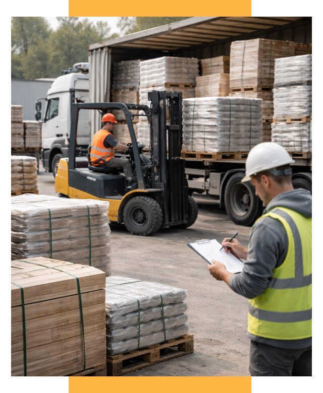 Перевозка строительных материалов от 5718 р. | СетСервис-Клы