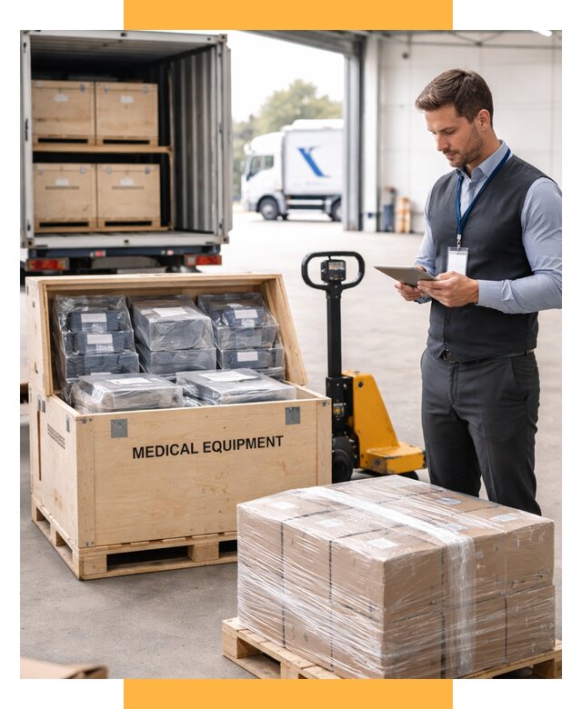 Перевозка медицинского оборудования от 15594 р. в СетСервис-Клы