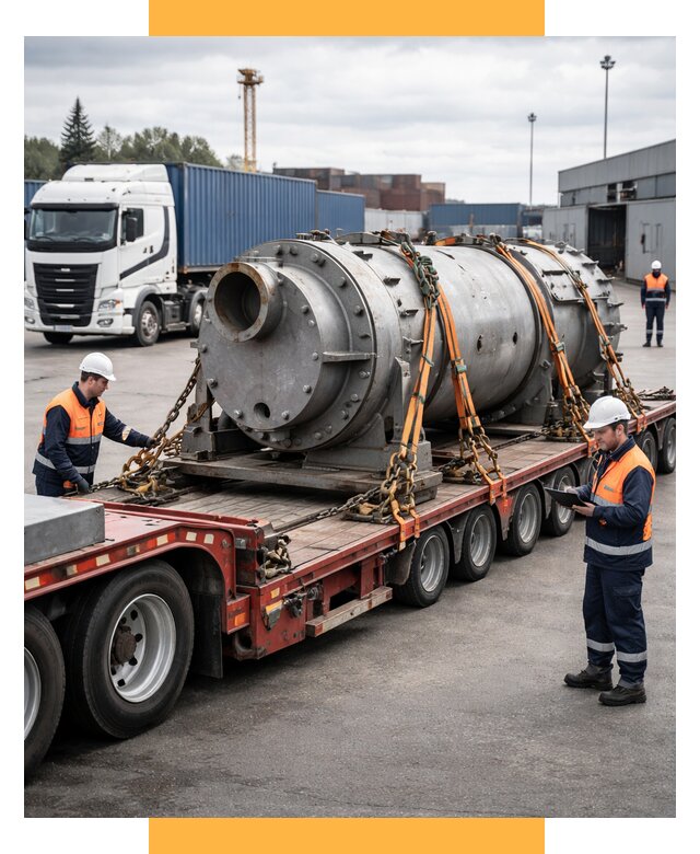 Перевозка тяжеловесных грузов под ключ от 155940 р. | СетСервис-Клы