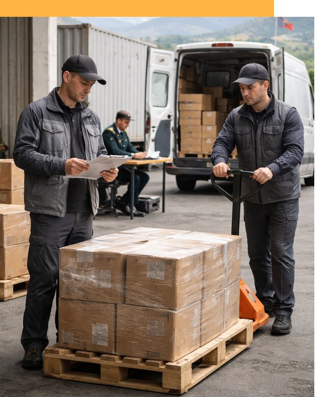 Доставка грузов через Армению, быстрая таможенная очистка от 25990