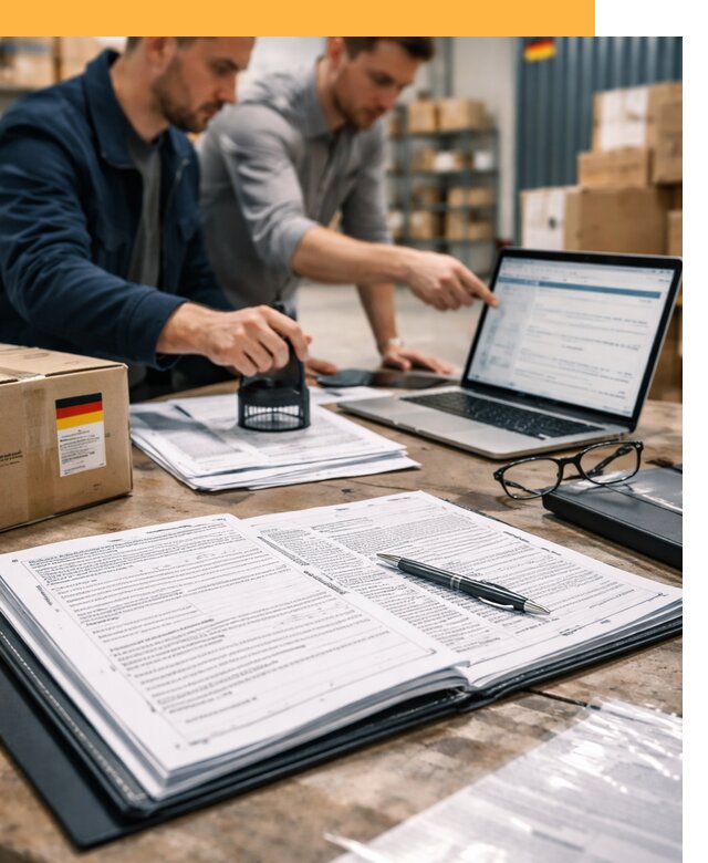 Таможенное оформление грузов из Германии от 9356 руб.