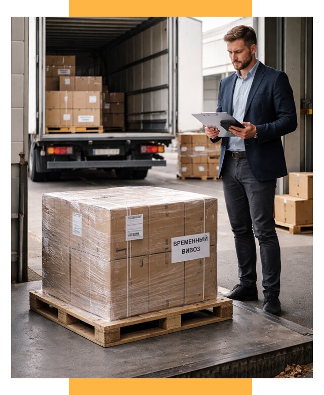 Временный вывоз товаров под ключ от 8317 р. | СетСервис-Клы