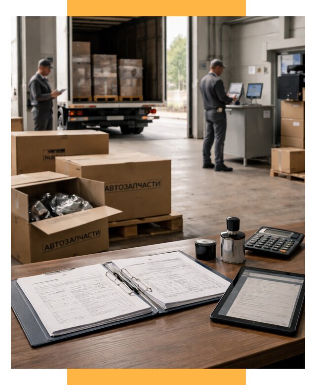 Таможенное оформление автозапчастей под ключ от 8837 р., СетСервис-Клы