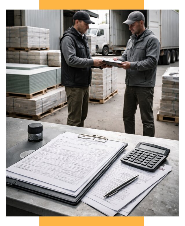 Таможенное оформление стройматериалов от 8837 р. | СетСервис-Клы