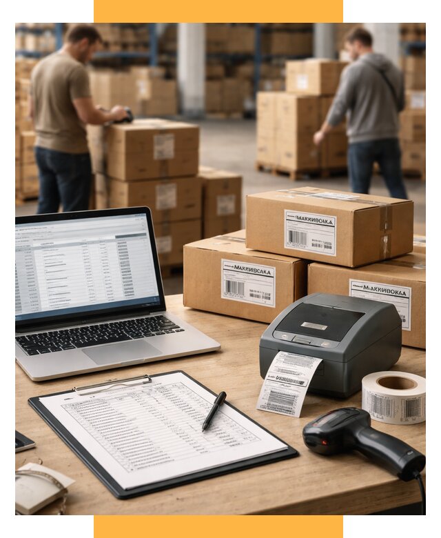 Маркировка импортных товаров от 4678 р. под ключ, СетСервис-Клы