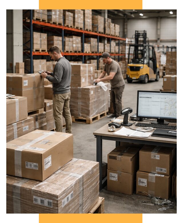 Склад консолидации в Европе от 6757 р., услуги СетСервис-Клы